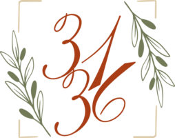 3136 Décoration logo